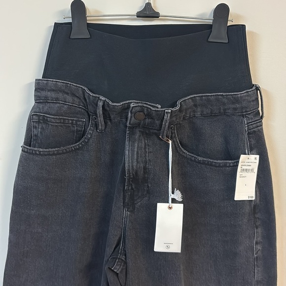 BNWT Good American WIDE LEG SOLUTION JEANS size 4/27 - Picture 6 of 9